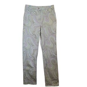 Aritzia Wilfred Free Pants Vera High Waist Straight Leg Boho Hippie Womens 6